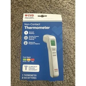 Thermometer Non-Contact CVS Health Sealed in Package Infrared 12 Memory
